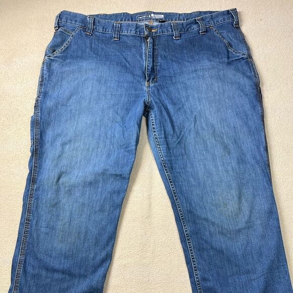 CARHARTT- Relaxed Fit 5-Pocket Men’s Jeans. Sz 46 x 30. - Picture 3 of 11